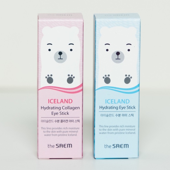 The SAEM Iceland Hydrating and Hydrating Collagen Eye Stick - Picture 2 of 2
